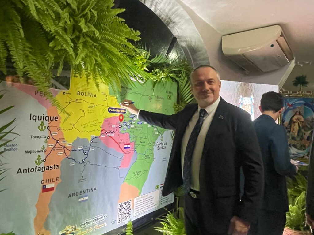 Porto Murtinho ganha projeção internacional em Brasília durante Summit Bioceânica