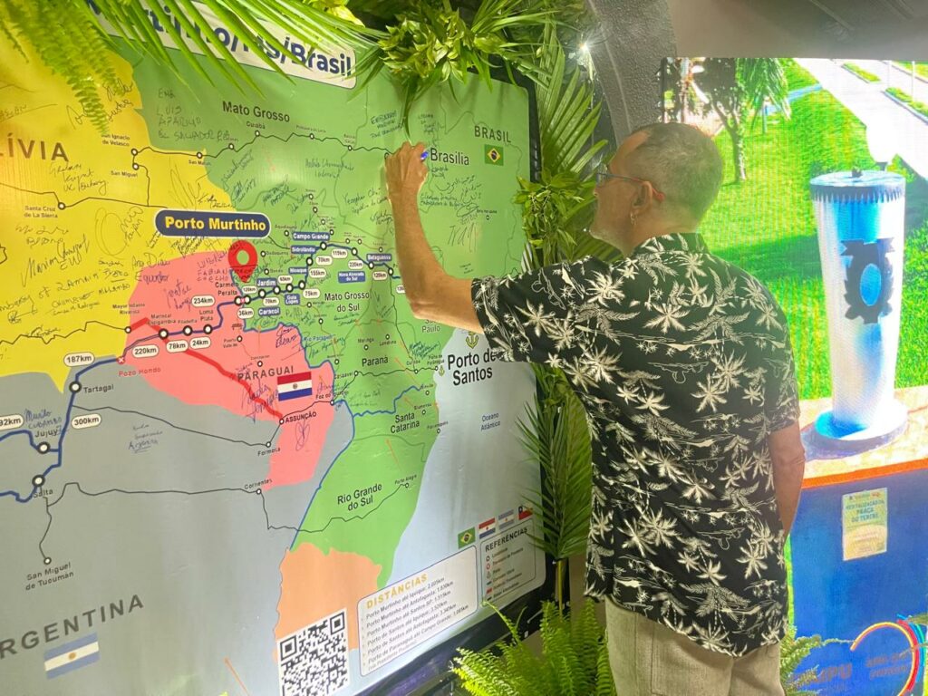 Porto Murtinho ganha projeção internacional em Brasília durante Summit Bioceânica