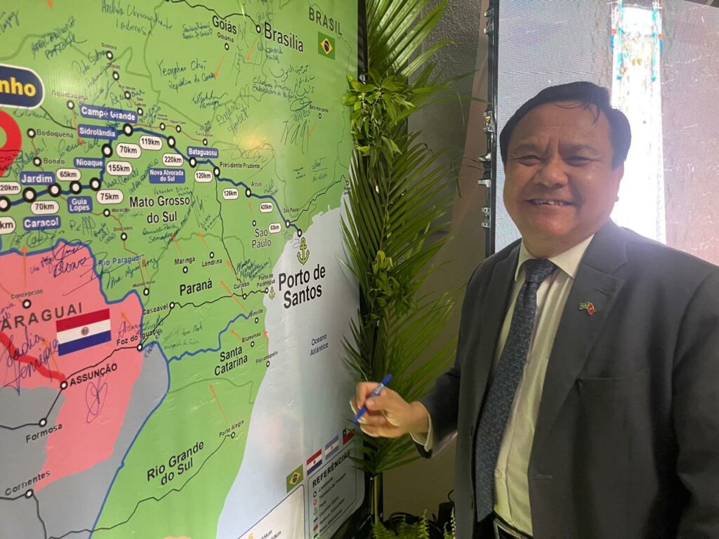 Porto Murtinho ganha projeção internacional em Brasília durante Summit Bioceânica