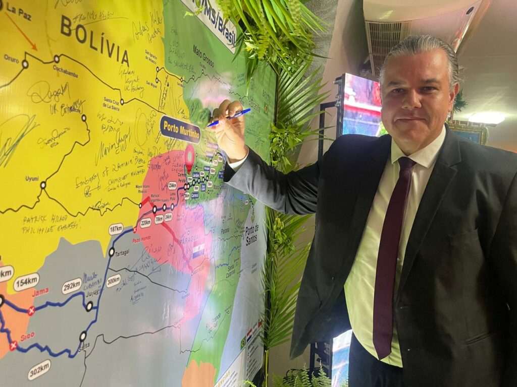 Porto Murtinho ganha projeção internacional em Brasília durante Summit Bioceânica