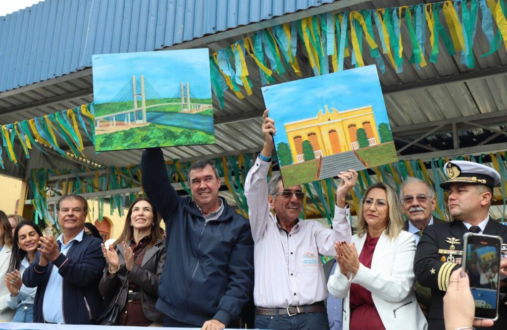 Porto Murtinho celebra 114 anos com desfile cívico, entregas e mais de R$ 72,9 milhões em investimentos do Governo do Estado