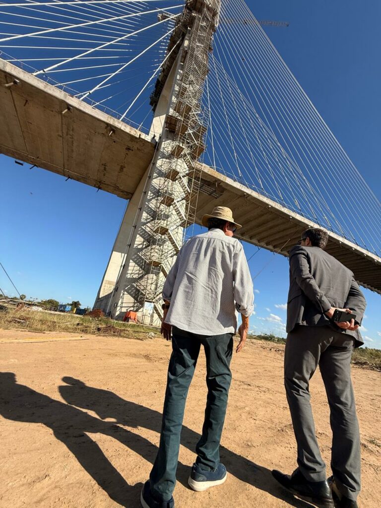Prefeito Nelson Cintra recebe comitiva da Receita Federal em visita à Ponte da Rota Bioceânica Prefeito Nelson Cintra recebe comitiva da Receita Federal em visita à Ponte da Rota Bioceânica