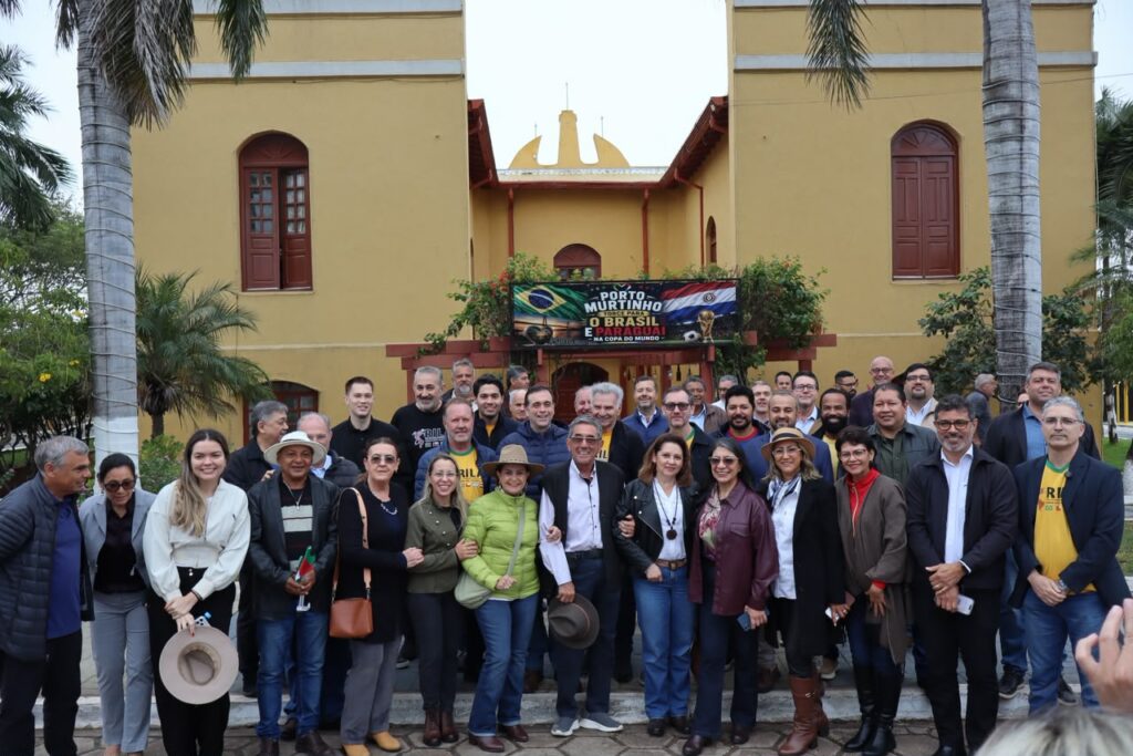 Visita técnica marca momento histórico com a ligação física da Ponte da Rota Bioceânica Visita técnica marca momento histórico com a ligação física da Ponte da Rota Bioceânica