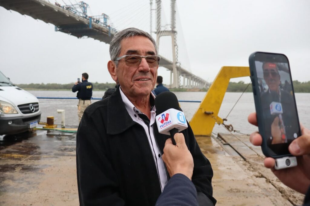 Visita técnica marca momento histórico com a ligação física da Ponte da Rota Bioceânica Visita técnica marca momento histórico com a ligação física da Ponte da Rota Bioceânica