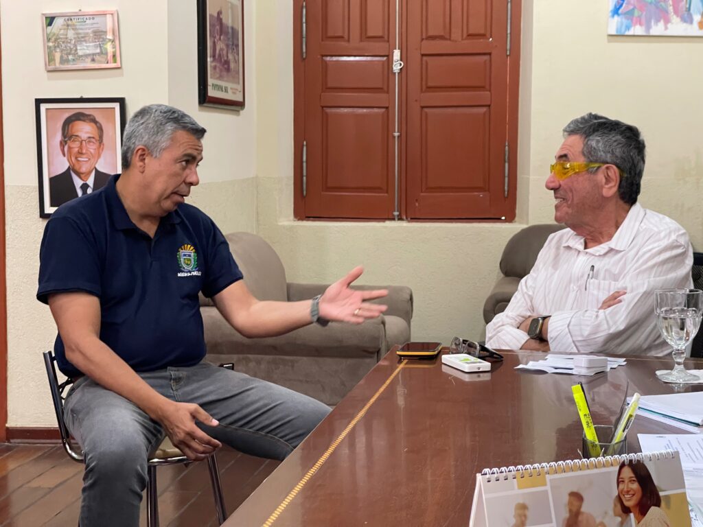 AGESUL participa de reunião no gabinete do prefeito Nelson Cintra