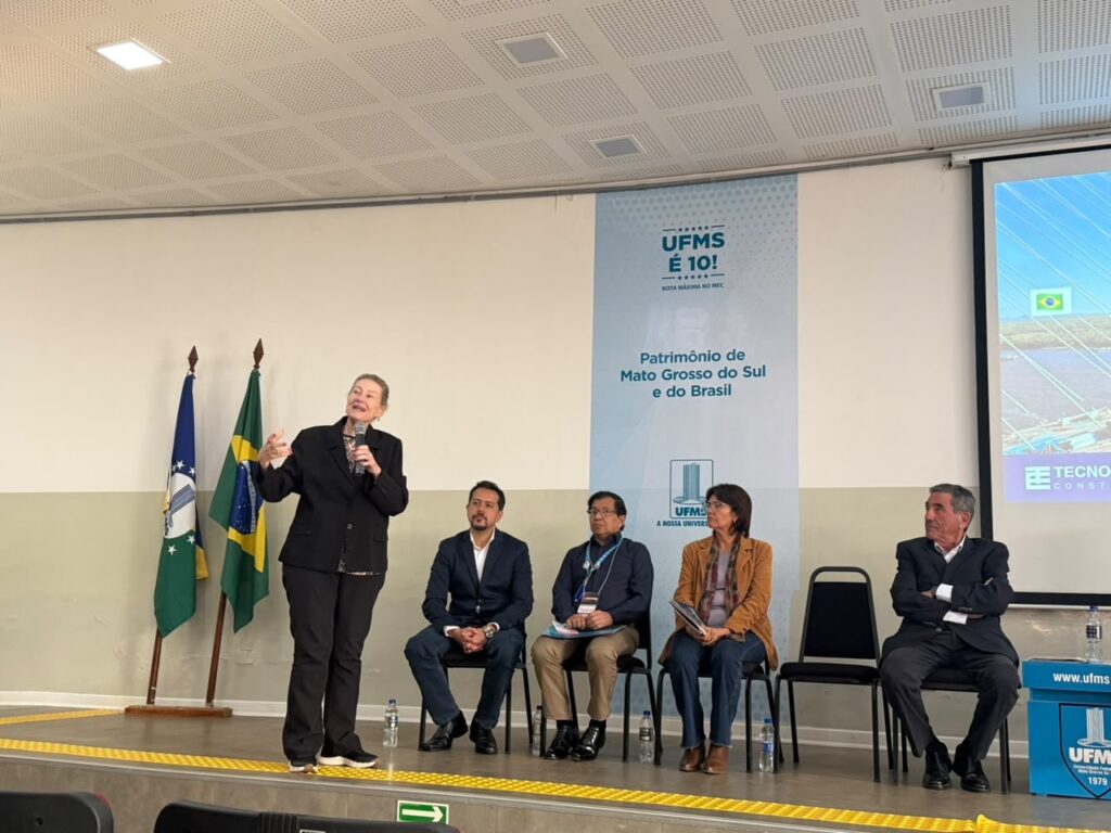 Nelson Cintra apresenta planejamento e obras de Porto Murtinho no IV CINOTENG, na UFMS