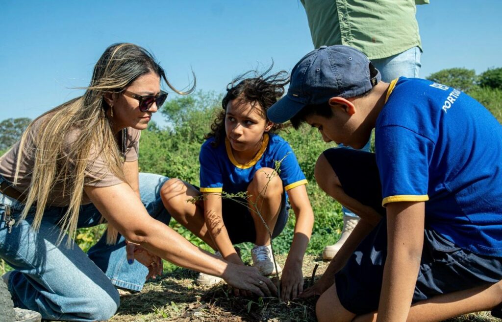 Porto Murtinho celebra Dia da Árvore com plantio de mudas e ações de educação ambiental