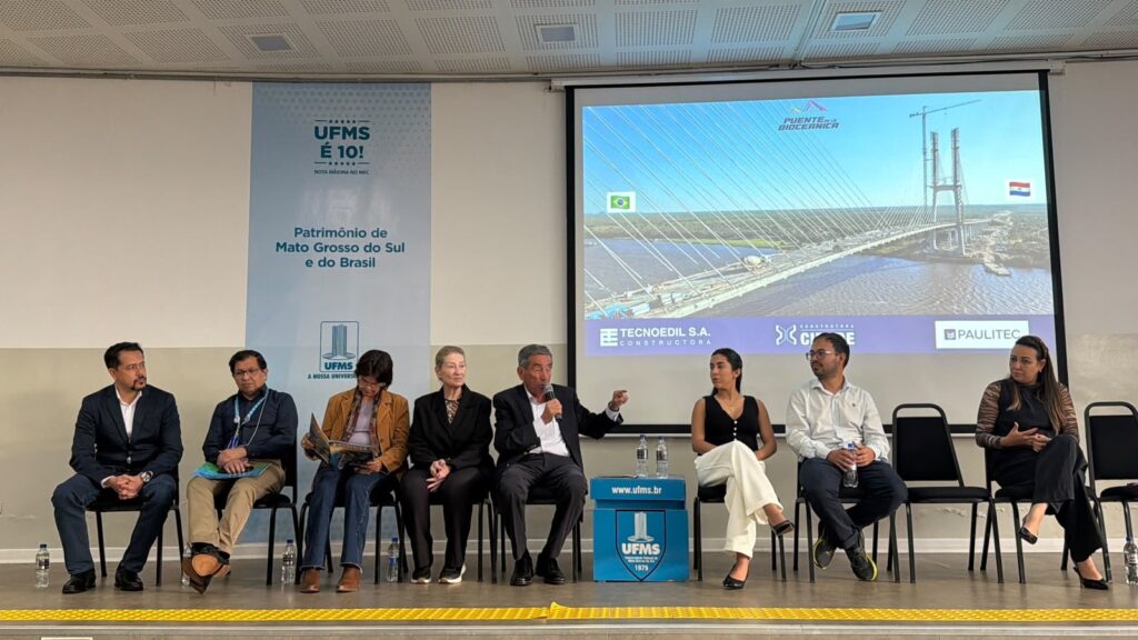 Nelson Cintra apresenta planejamento e obras de Porto Murtinho no IV CINOTENG, na UFMS