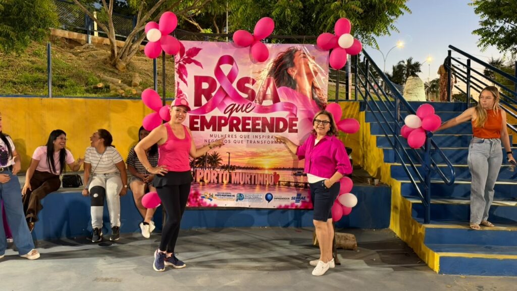 Rosa que Empreende celebra a força feminina e valoriza o empreendedorismo em Porto Murtinho Rosa que Empreende celebra a força feminina e valoriza o empreendedorismo em Porto Murtinho