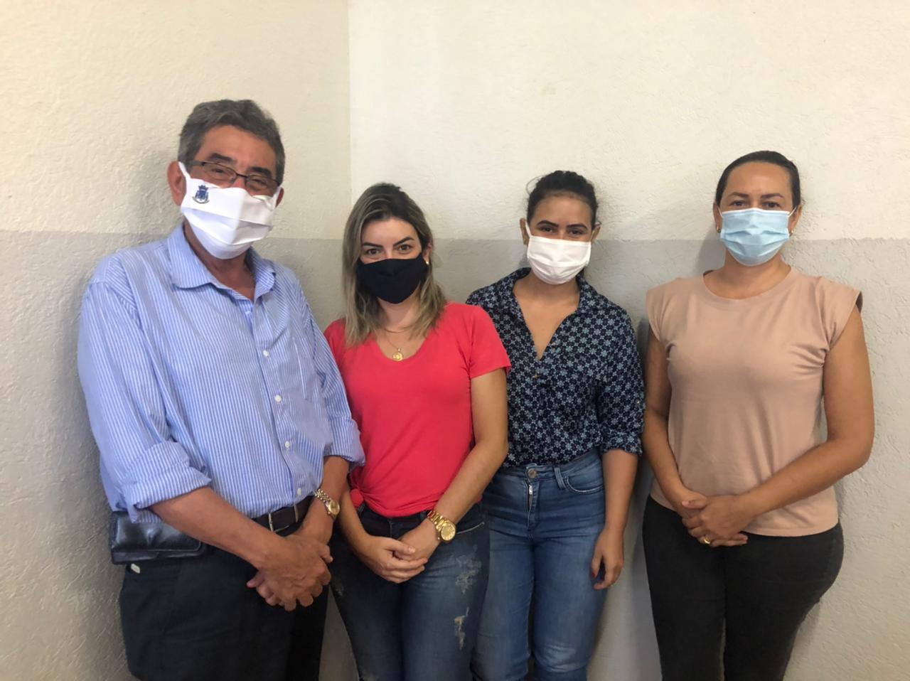 Prefeito Sr. Nelson Cintra se reÃºne com a Secretaria de Turismo para tratar sobre conquistas de recursos para reforma dos prÃ©dios municipais e equipamentos da pasta