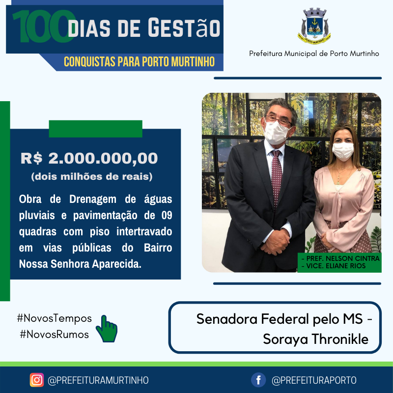 100 DIAS DE GESTÃƒO - INVESTIMENTOS