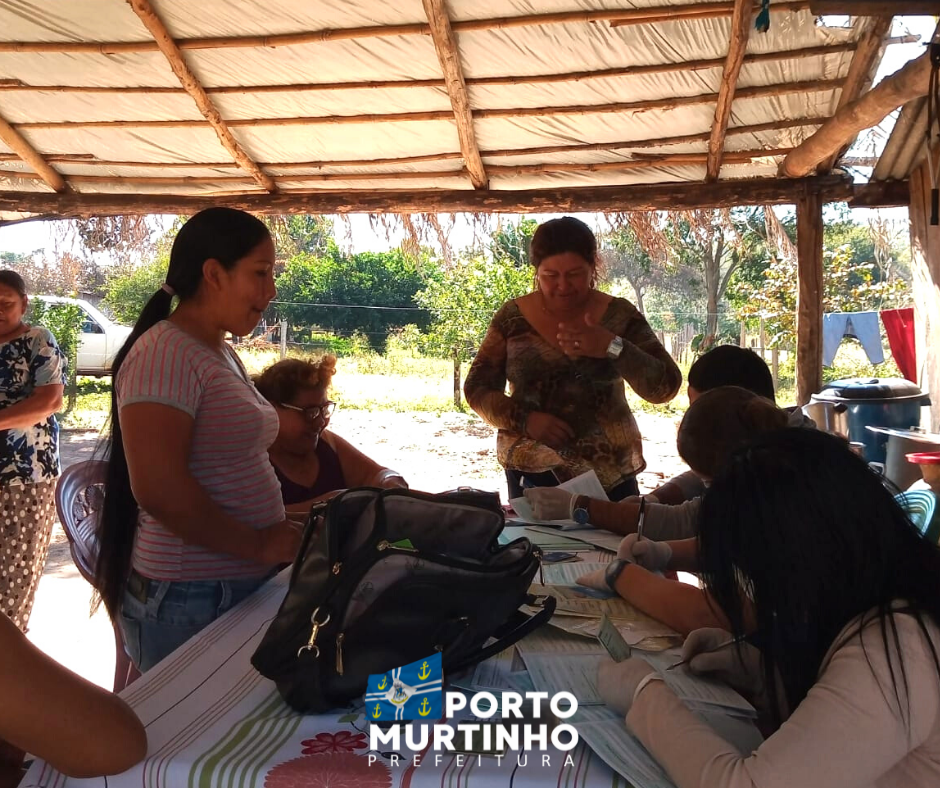 SECRETARIA DE ASSISTÃŠNCIA SOCIAL REALIZA AÃ‡ÃƒO NAS ALDEIAS DO MUNICÃPIO