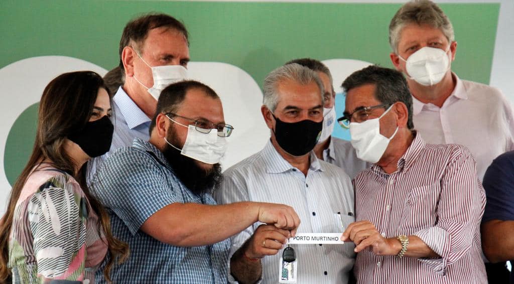 Porto Murtinho Ã© contemplado com caminhonete da marca Mitsubishi pelo Governo do Estado nesta segunda-feira (27)