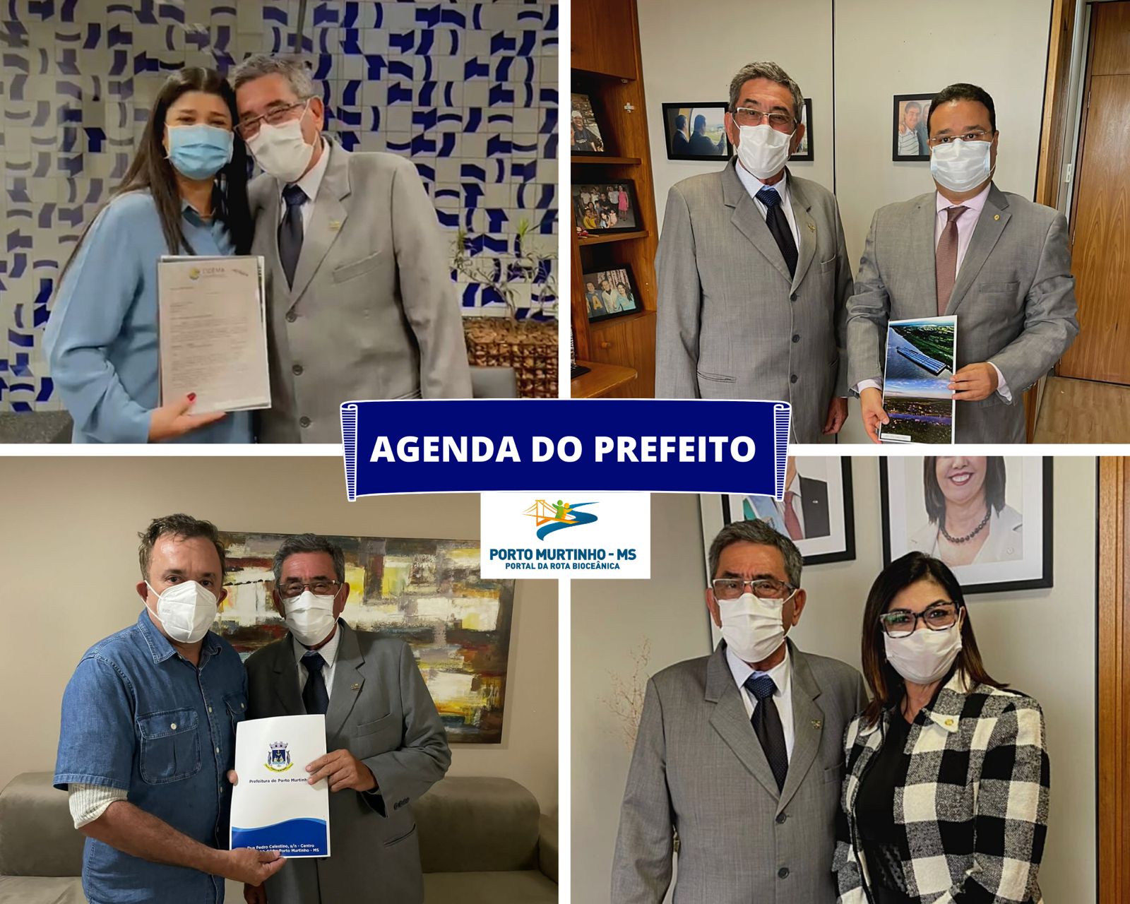 O prefeito de Porto Murtinho Nelson Cintra Ribeiro, vai atÃ© BrasÃ­lia em busca de recursos para investimentos na Infraestrutura, EducaÃ§Ã£o, SaÃºde e Turismo.