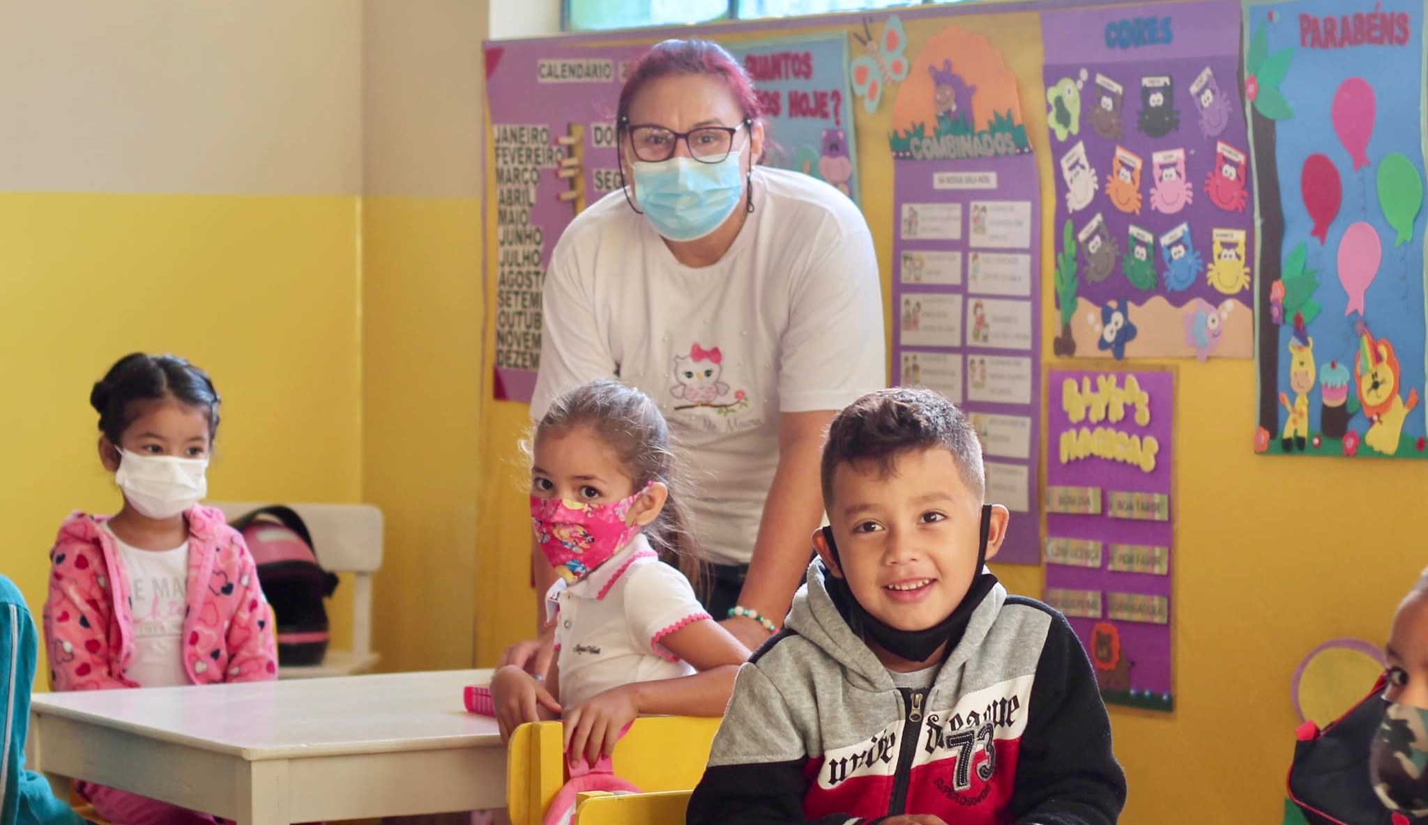 Volta Ã s aulas na EMEI! ðŸ“šðŸ‘§