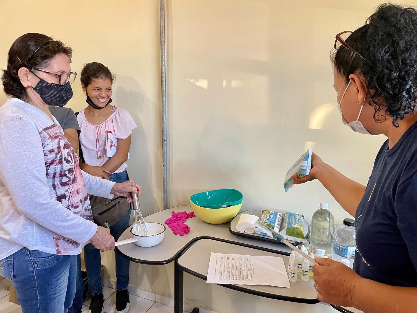 CRAS promove oficina de sabonetes nesta terÃ§a-feira (29)