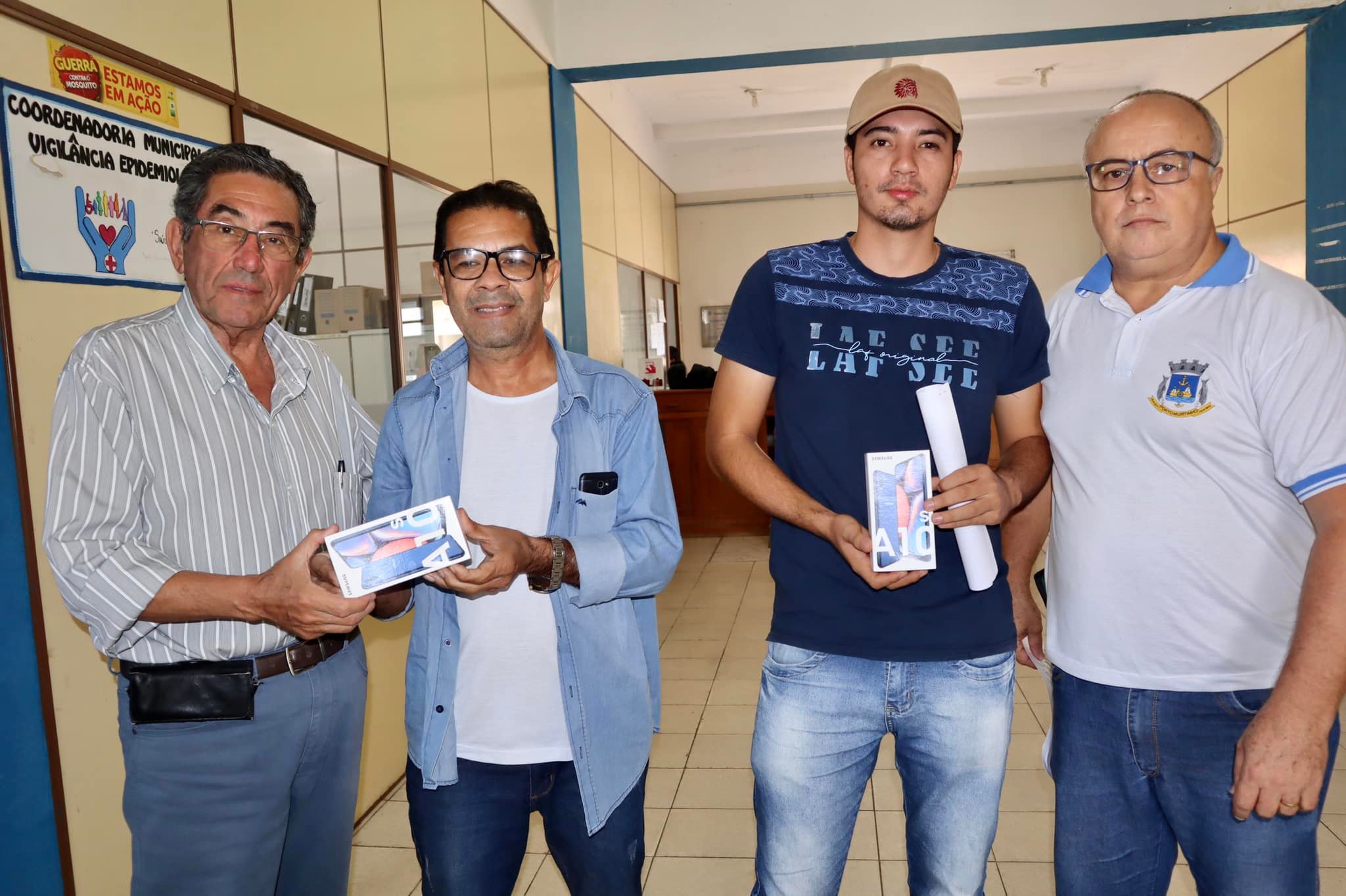 Porto Murtinho recebe aparelhos celulares para auxiliar no trabalho dos agentes de endemias