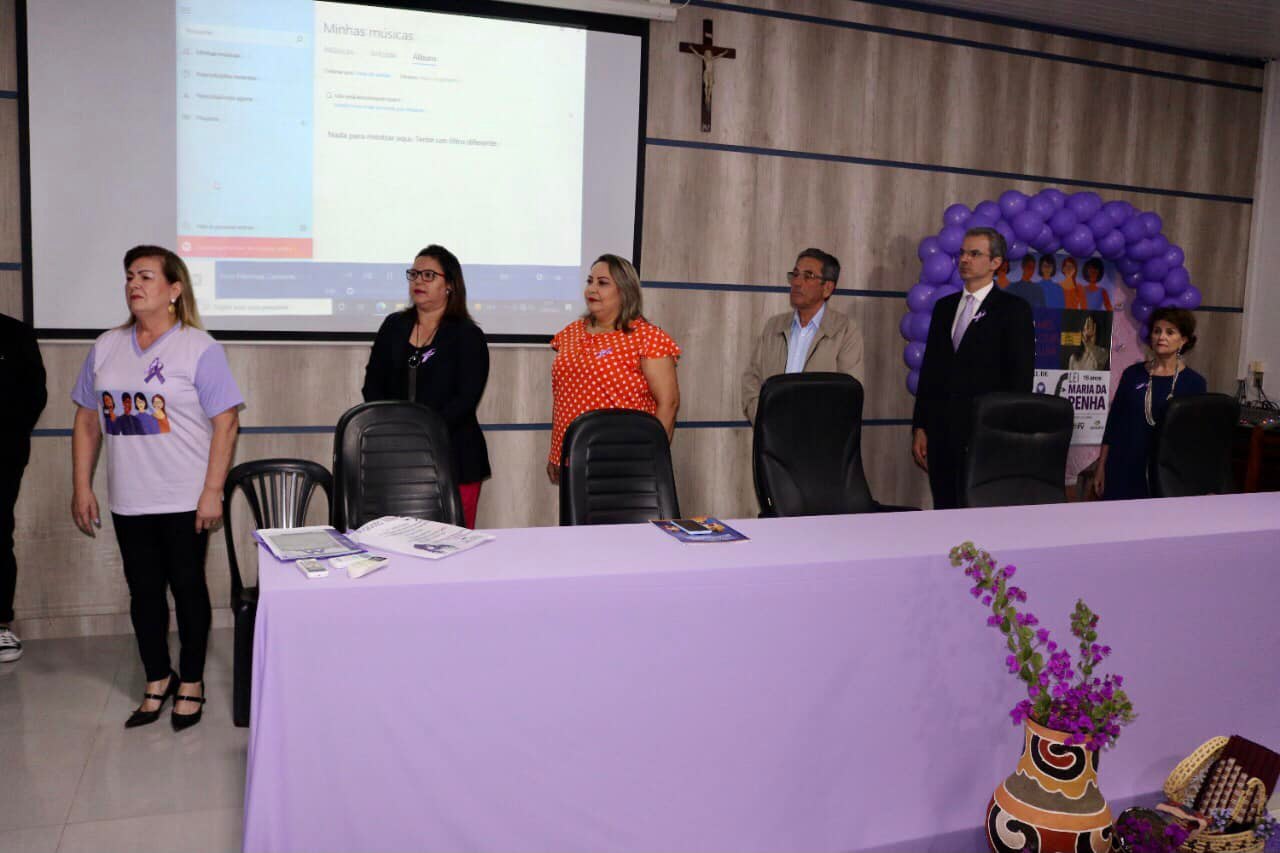 Agosto LilÃ¡s: Porto Murtinho recebe SeminÃ¡rio sob o tema "16 Anos do AniversÃ¡rio da Lei Maria da Penha"