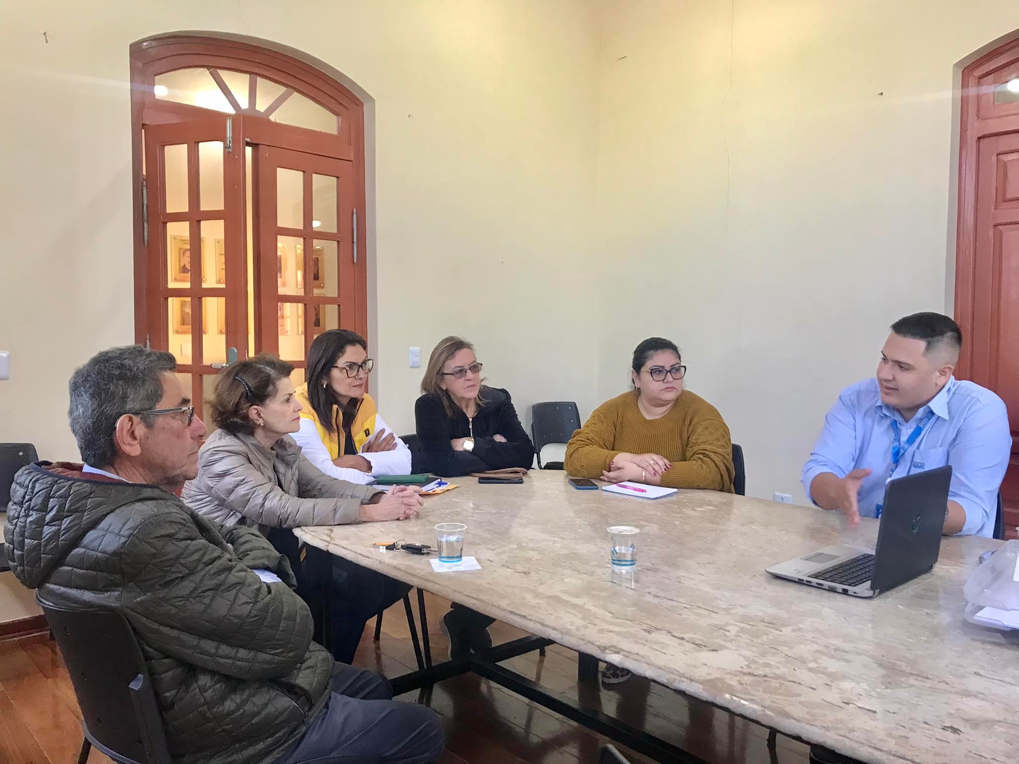 Prefeito de Porto Murtinho recebe representante da FederaÃ§Ã£o das IndÃºstrias do Mato Grosso do Sul