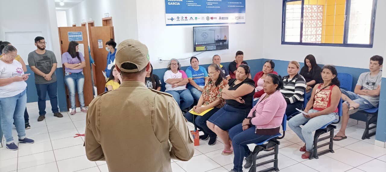 Coordenadoria Especializada Multiprofissional (CEMP) e Corpo de Bombeiro Militar promovem palestra sobre saÃºde mental em Porto Murtinho