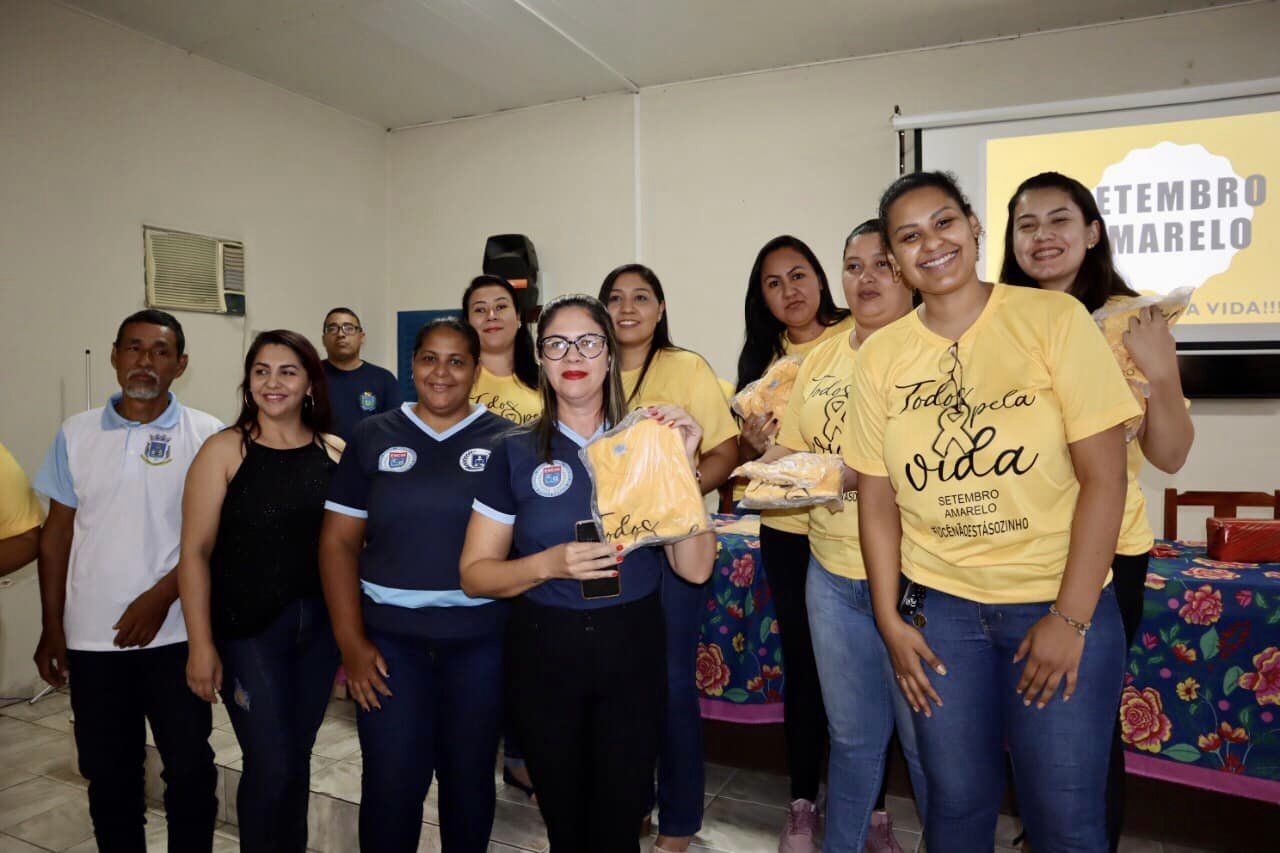 CRAS promove aÃ§Ã£o de encerramento sobre o Setembro Amarelo