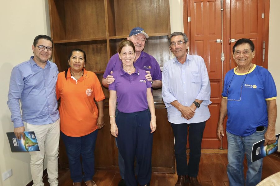 Prefeito Nelson Cintra recebe visita da Governadora do Rotary Club de Mato Grosso do Sul
