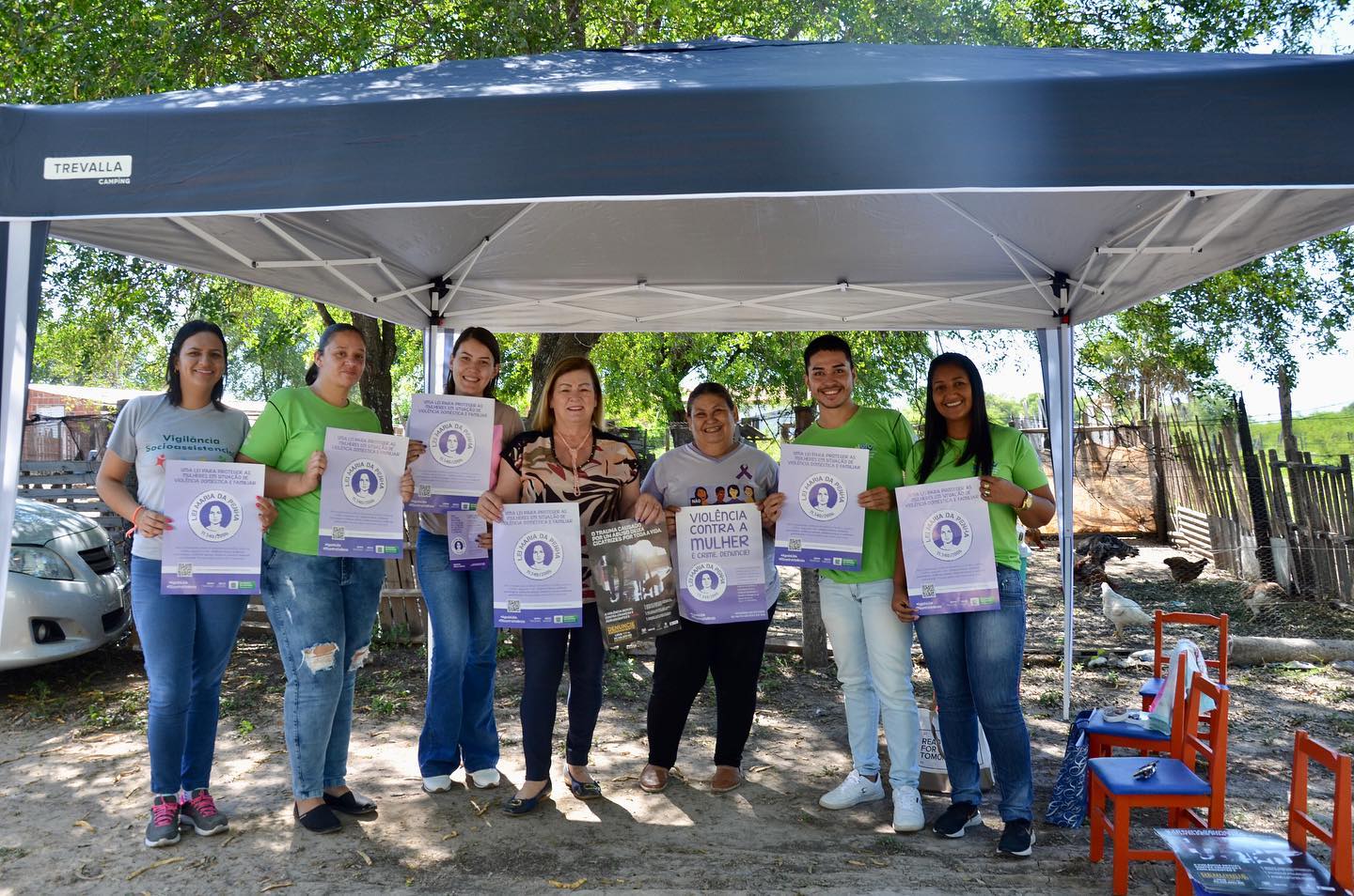 Luta contra a ViolÃªncia Ã  Mulher: aÃ§Ã£o de conscientizaÃ§Ã£o acontece no Matadouro